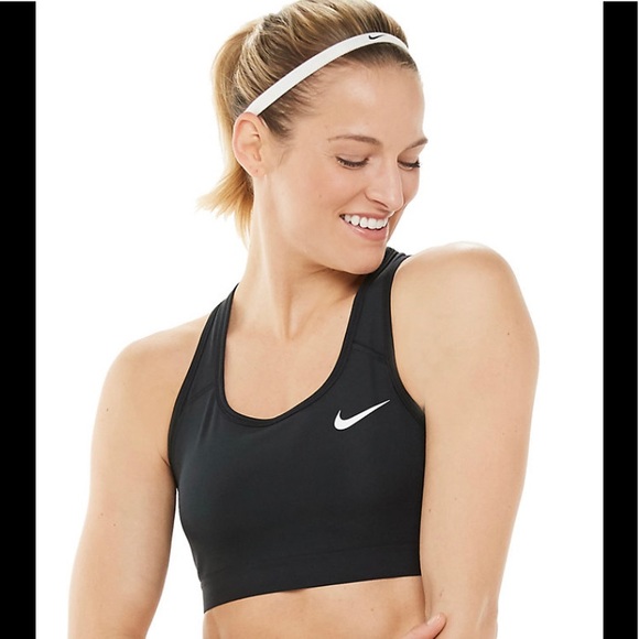 Nike Swoosh Medium Support Sports Bra - Picture 1 of 4